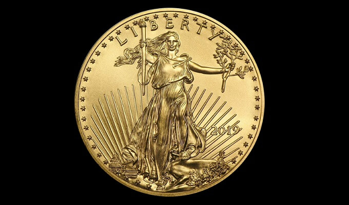 Златна монета 1 oz Американски орел