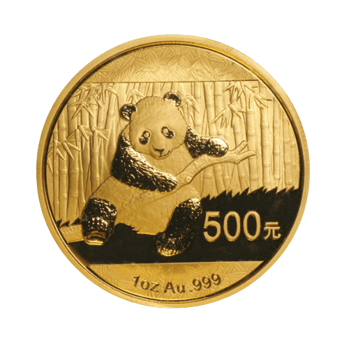 31.1 гр. Златна Монета Китайска Панда 2014