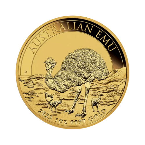 Златни монети Ему австралия 2023