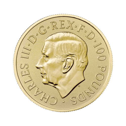 Златна монета 1 oz Мерилин Чарлз III 2023