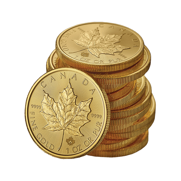 Инвестиционни монети Canadian gold mapple leaf
