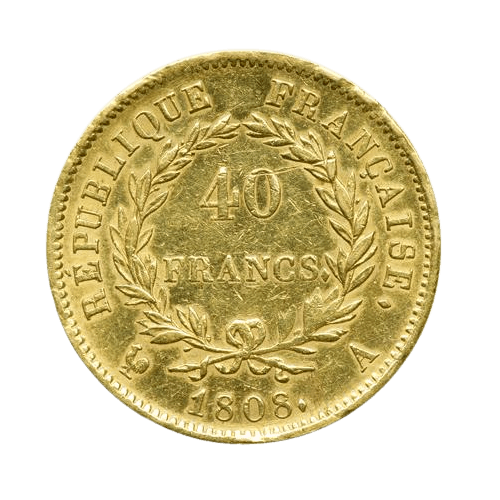 40 златни франка Наполеон 12.90 гр.