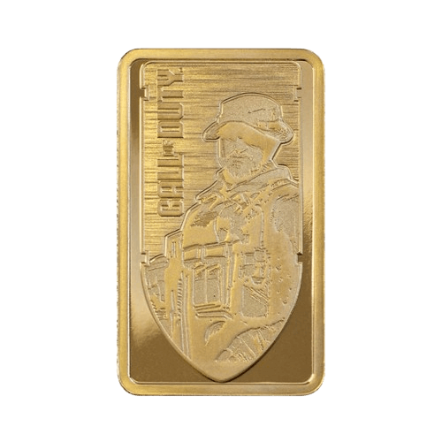 златно кюлче 5 гр. pamp call of duty лице