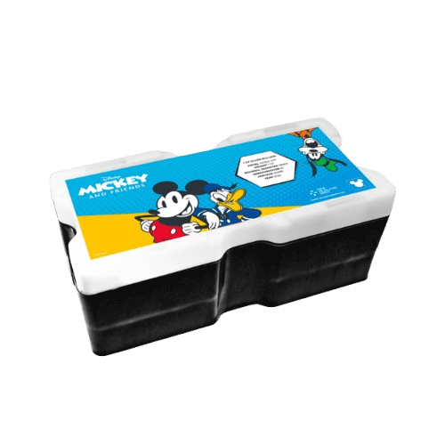 мики и приятели 2025 1 унция сребърна монета pamp и disney опаковка