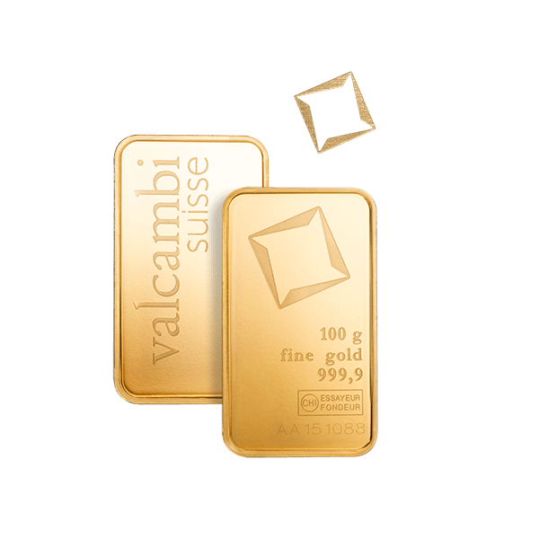 Valcambi investment gold bar 100 g by igold - Sofia