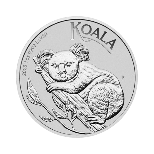 1 унция сребърна монета коала 2025 perth mint