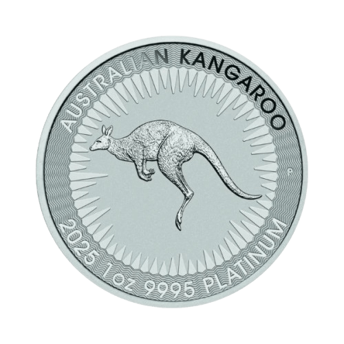 1 унция платинена монета кенгуру perth mint 2025