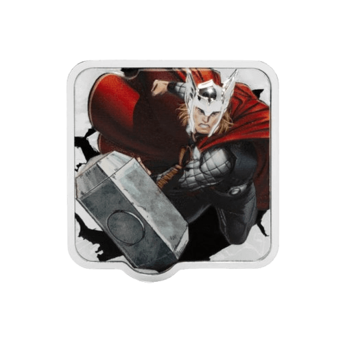 сребърна монета 2 oz thor kra koom marvel