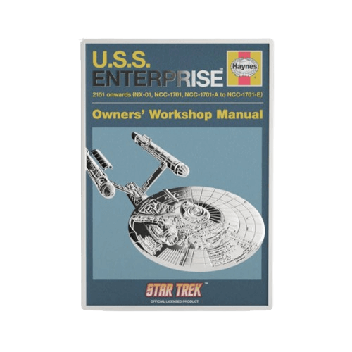 1 toz. Сребърна Монета star Trek USS Enterprise User Manual