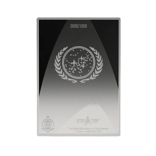 1 унция Сребърна Монета Star Trek USS Enterprise User Manual
