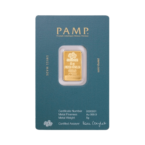 5 грама златно кюлче pamp арабски сокол гръб