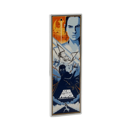 сребърна монета картина 3 унции star wars the rise of the skywalker