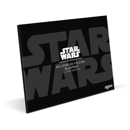 31.1 гр. 1 toz. Сребърна Монета Картина Star Wars Millenium Falcon 2025