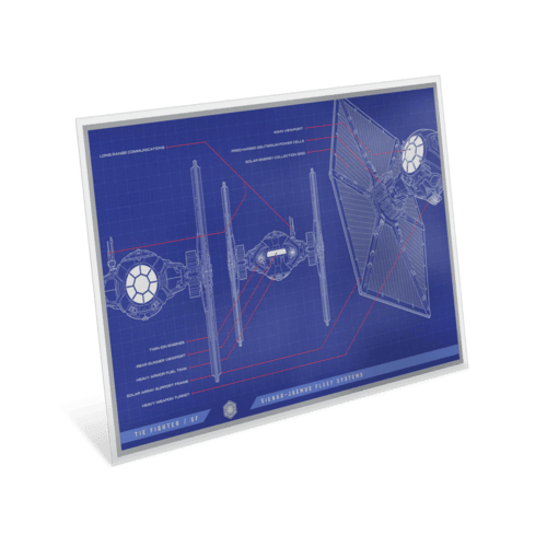 1 унция сребърна монета картина star wars 2025 the fighter