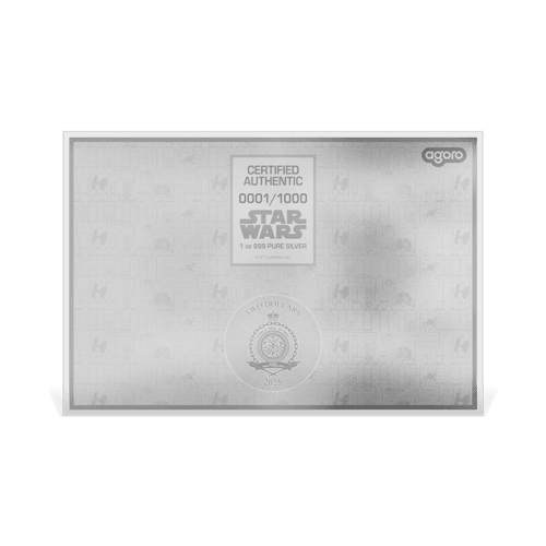сребърна монета 1 oz star wars the fighter 2025