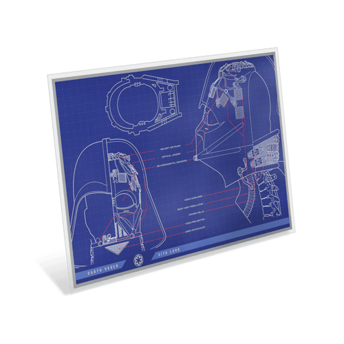 1 унция Star Wars Darth Vader Helmet 2025 сребърна монета