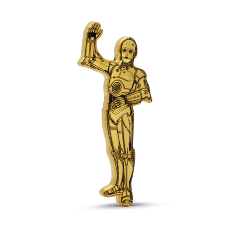 1 унция сребърна монета star wars c-3po