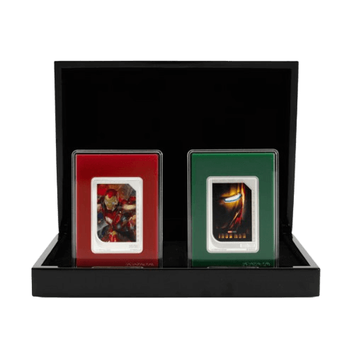 сребърни и златни монети тайнствена кутия марвел agoro