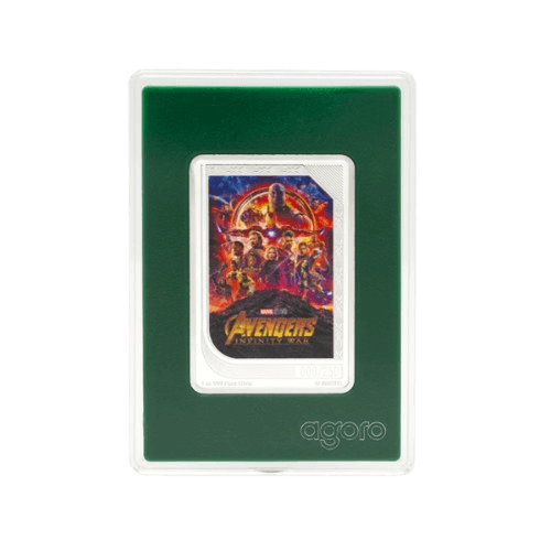 сребърна монета 1 унция марвел смарагд