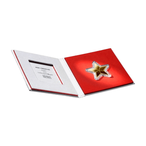 5 грама valcambi combibar звезда златно кюлче за подарък