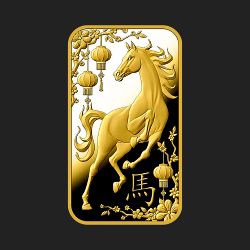 Златно кюлче 1 унция Лунар Кон Argor Heraeus 2026
