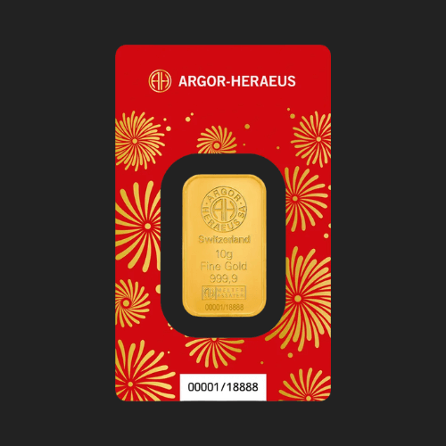 златно кюлче 10 грама лунар argor heraeus 2026 гръб