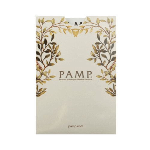 5 грама pamp християнски кръст златно кюлче за подарък опаковка гръб