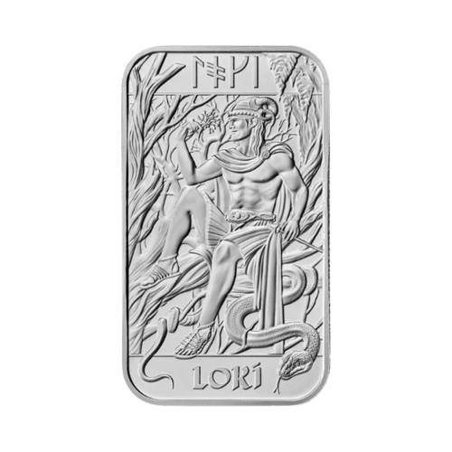 сребърно кюлче 311 грама локи royal mint