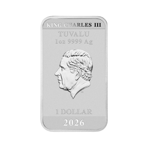 сребърна монета 1 унция stranger things 2026 сезон 1 гръб