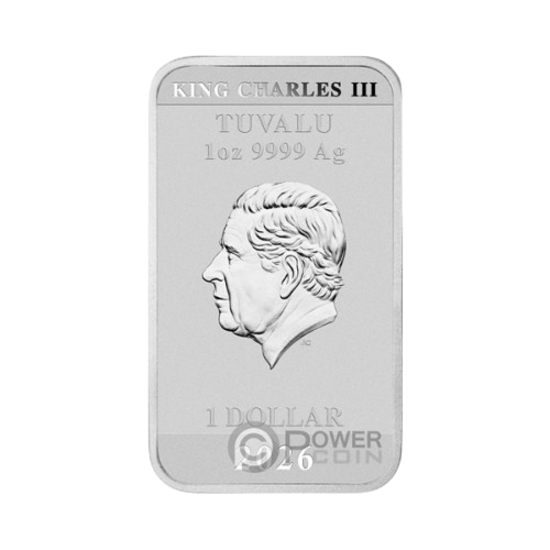 31.1 грама сребърна монета stranger things сезон 2 2026