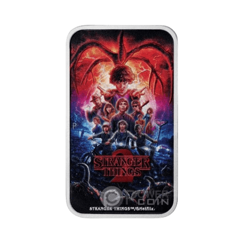 1 унция сребърна монета stranger things 2026 сезон 2