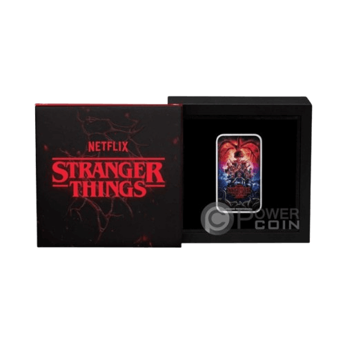 сребърна монета за подарък stranger things сезон 2 2026
