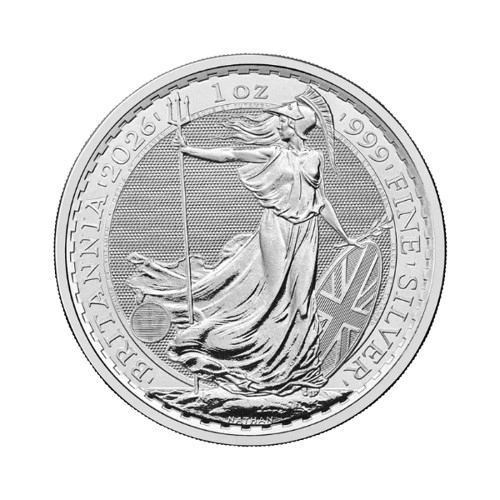 1 унция сребърна монета британия 2026