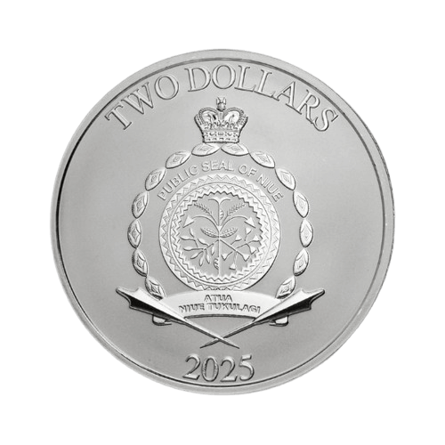 31.1 грама сребърна монета disney & pamp зимна приказка