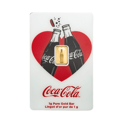 1 грам златно кюлче за свети валентин pamp кока-кола