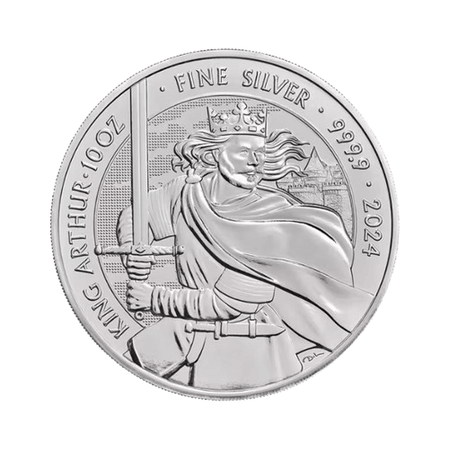 311 грама сребърна монета митове и легенди крал артур 2024
