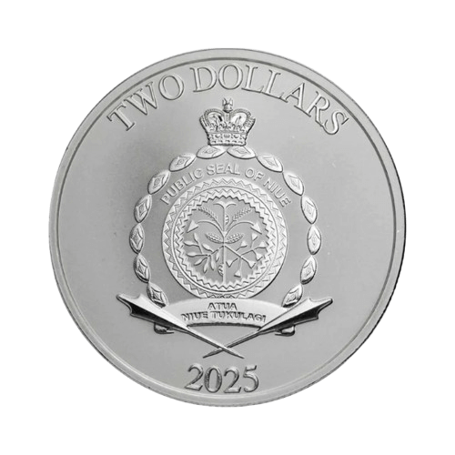 1 oz Сребърна Монета Pamp & Marvel Captain America vs. Thanos 2025