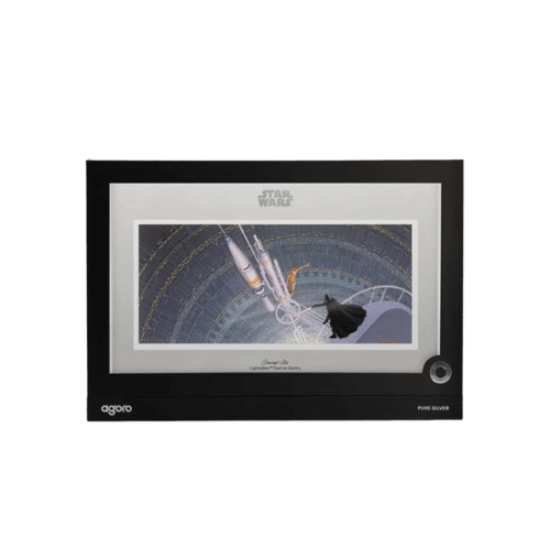 1 унция сребърна монета картина дуелът star wars 2026