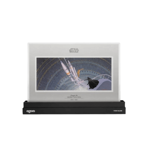 1 oz star wars сребърна монета картина 2026 дуелът