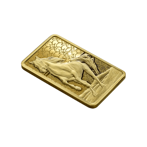 5 g златно кюлче арабски кон pamp