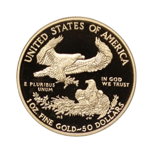 1/4 унция златен американски орел стар дизайн proof