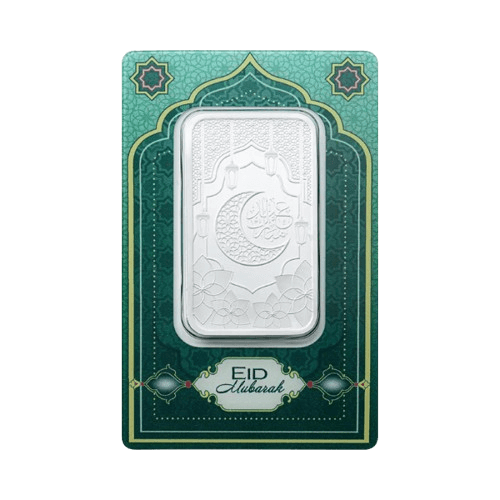 сребърно кюлче 31.1 грама памп айд мубарак 2026