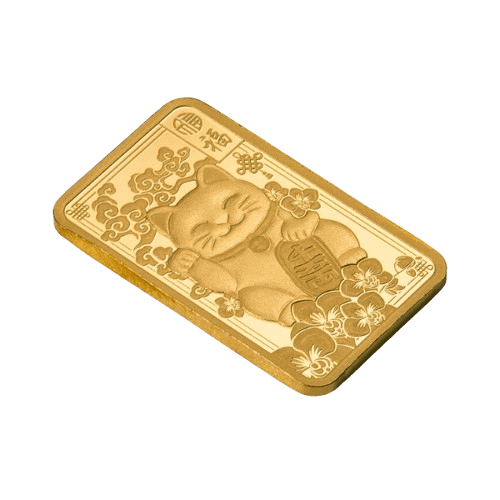 златно кюлче 2.5 грама котенце pamp