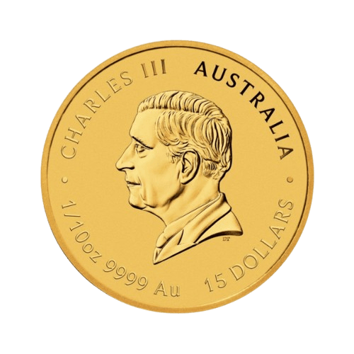 златна монета 1/10 унция цветен лунар кон 2026 perth mint