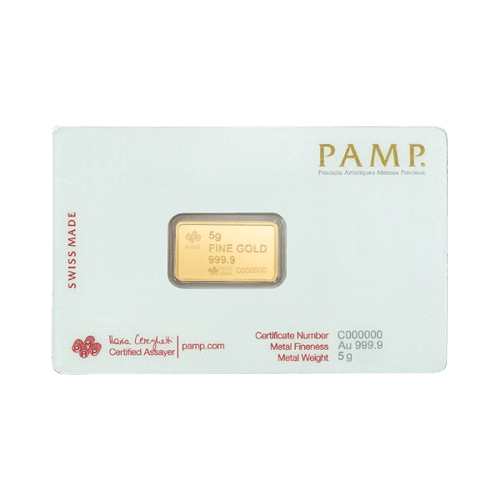 5 грама pamp белоглав орел златно кюлче