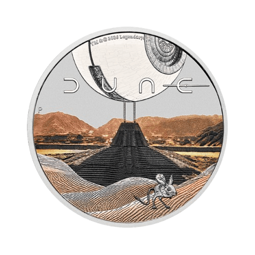 1 унция сребърна монета dune 2026