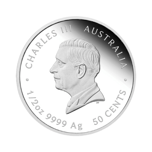 сребърна монета 15.55 грама австралийски животни 2026 подарък за новородено