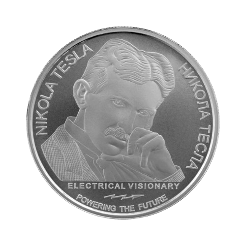1 унция никола тесла 2026 сребърна монета