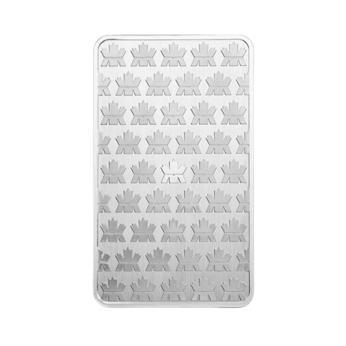 10 унции сребърно инвестиционно кюлче royal canadian mint