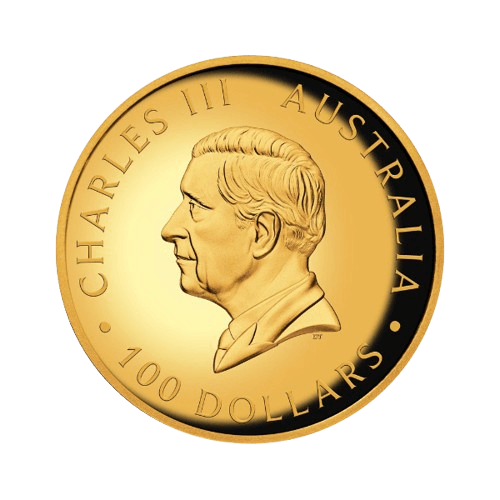 1 унция златна кукабура 2026 висок релеф proof